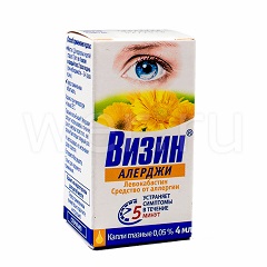 Глазные капли от аллергии - инструкции и отзывы